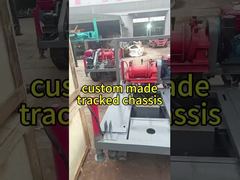 Presente un chasis personalizable sobre orugas para máquina perforadora hidráulica u otro equipo para usted