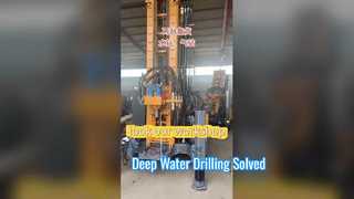 Perforadora de agua de 160M -1000M para agricultura