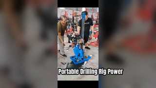 Plataforma de perforación de núcleo portátil con orificio de 75 mm